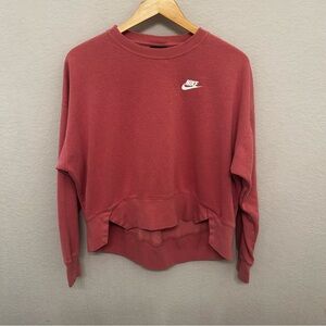 Nike Women's Mauve Crewneck Sweatshirt